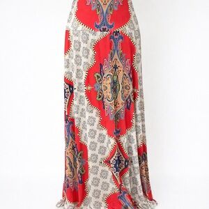 Gorgeous colorful maxi skirt. Like new